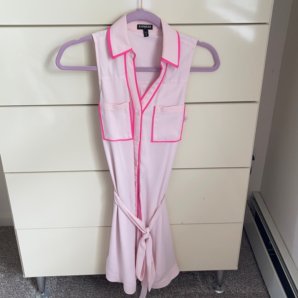 Express portofino sleeveless dress